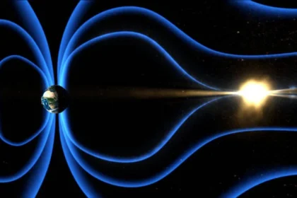 Anomaly in Earth's Magnetic Field Tail