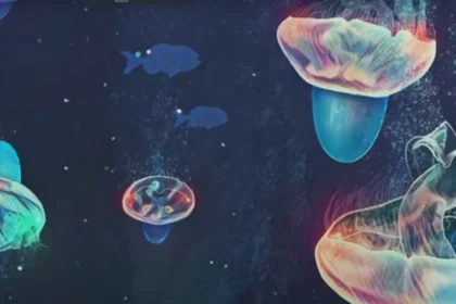 Cyborg jellyfish in autonomous ocean exploration