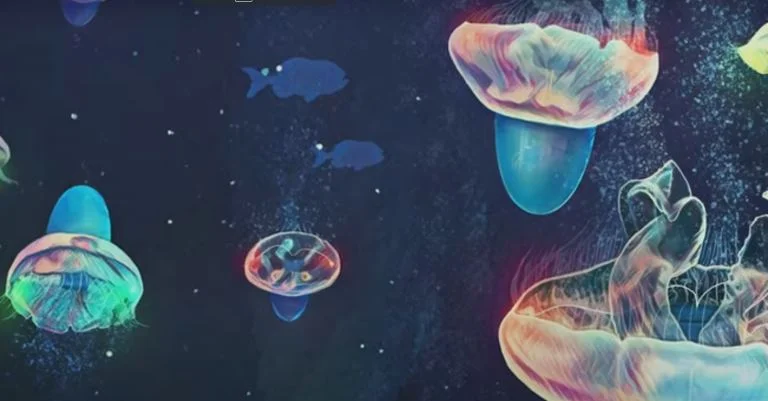 Cyborg jellyfish in autonomous ocean exploration