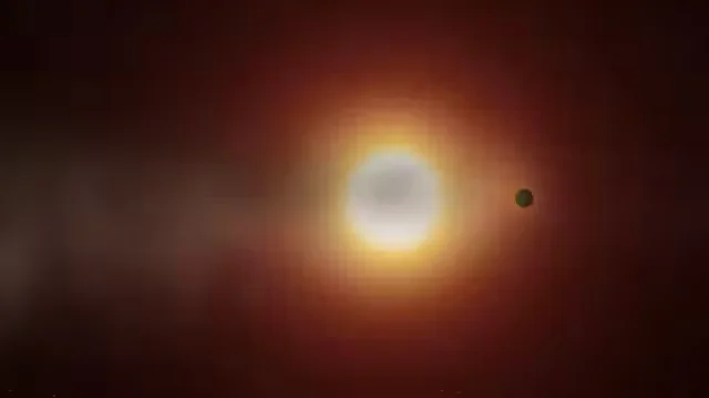 Exoplanet WASP-69b has a cometlike tail