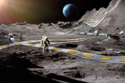 NASA plans to build a rail system on the Moon