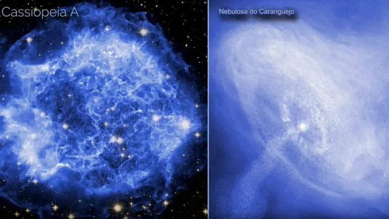 NASA releases supernova time lapses