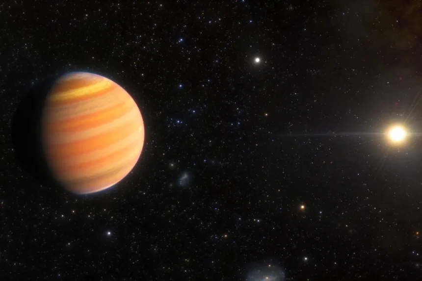 Planet turning into hot Jupiter discovered