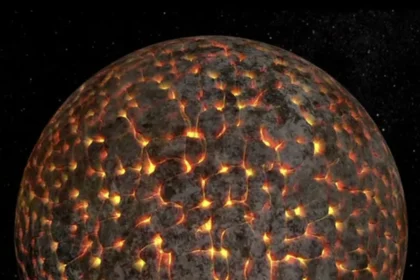 The Moon was once covered by an ocean of molten rock