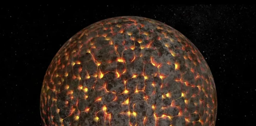 The Moon was once covered by an ocean of molten rock