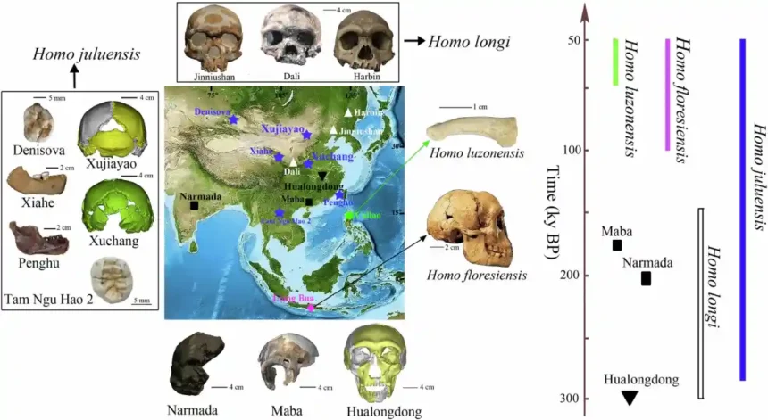 Descoberta de uma possível nova espécie humana antiga