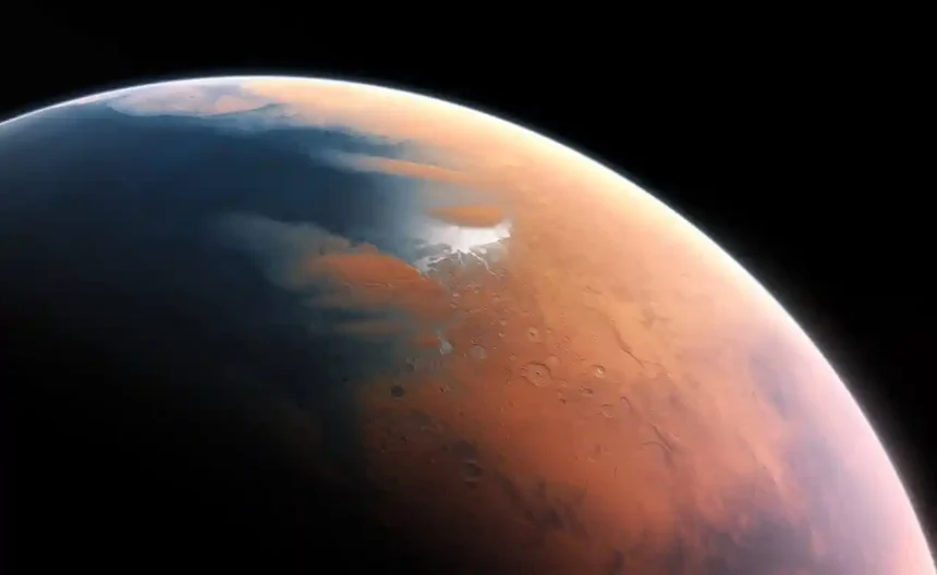 There was Hot Water on Mars