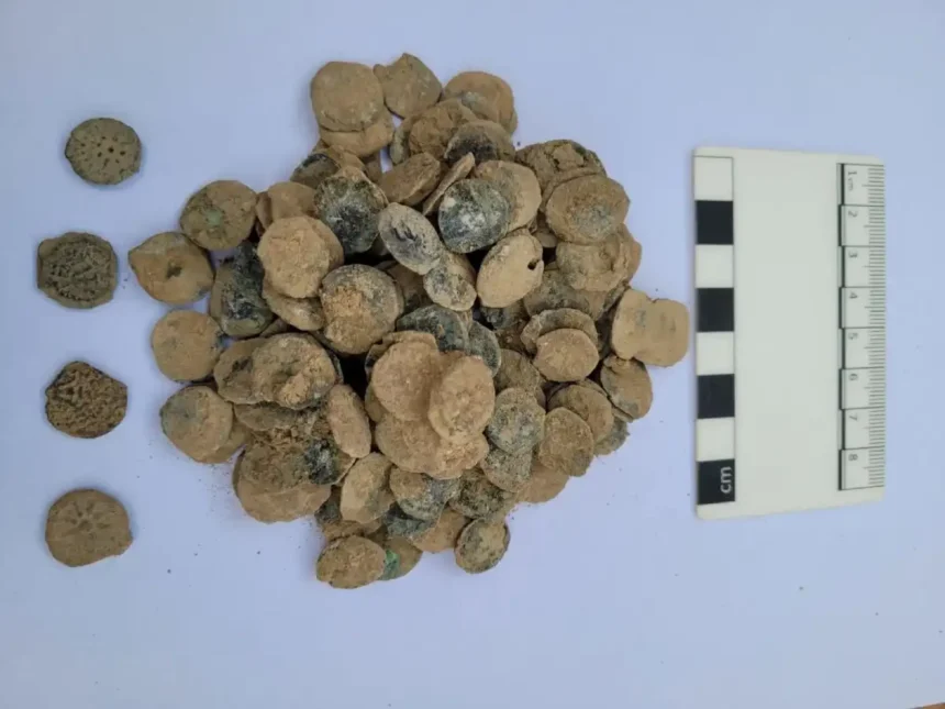 Rare treasure trove of ancient coins found in Israel