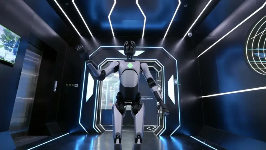 The first bipedal humanoid AI scientist