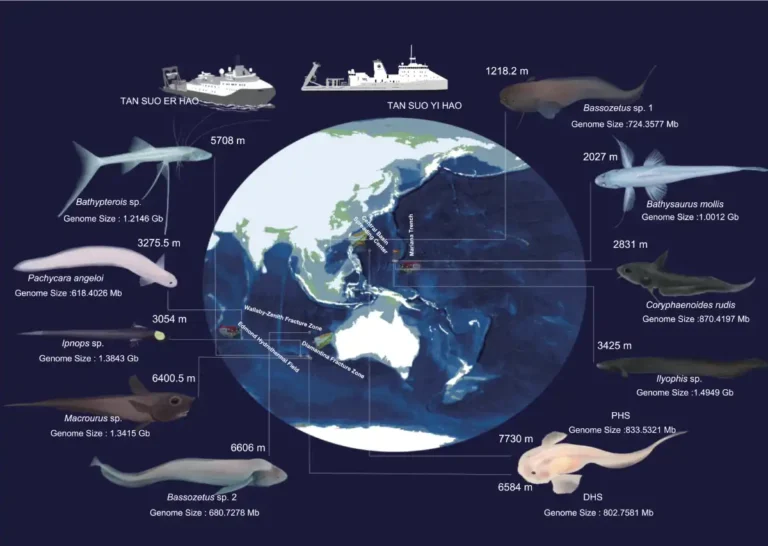 peixes da Fossa das Marianas têm as mesmas mutações
