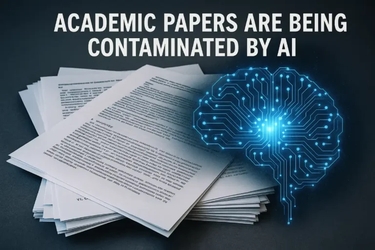 Academic papers are being contaminated by AI