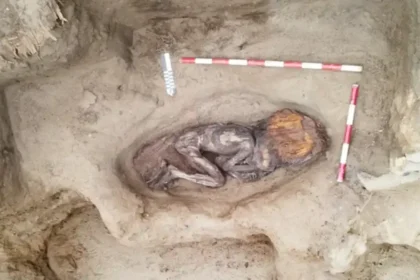 Achado sepultamento de mulher da elite de 5.000 anos no Peru
