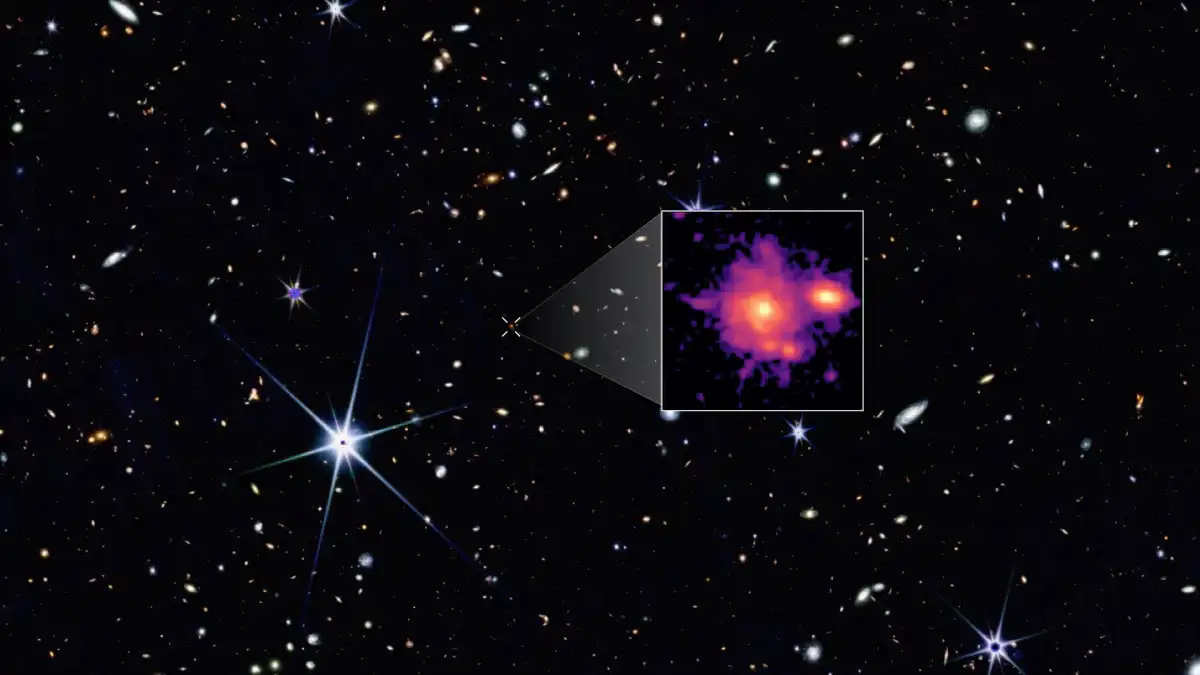 The most distant twin of the Milky Way ever observed.