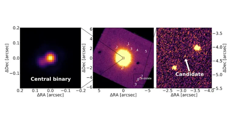 Gigante gasoso é fotografado em pesquisa de exoplanetas