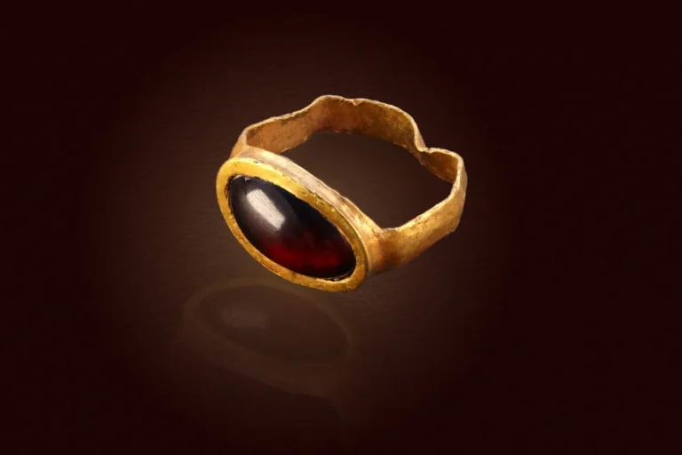 Gold ring from the Hellenistic period found in Jerusalem