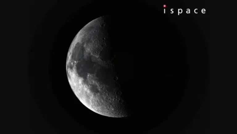 Japanese lunar module Resilience enters Moon's orbit.