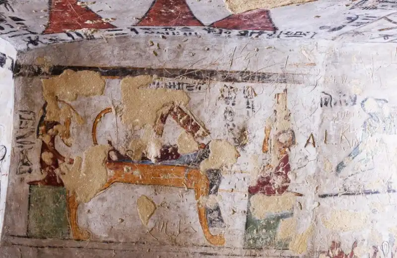 Ancient Tomb in Athribis Restored in Upper Egypt