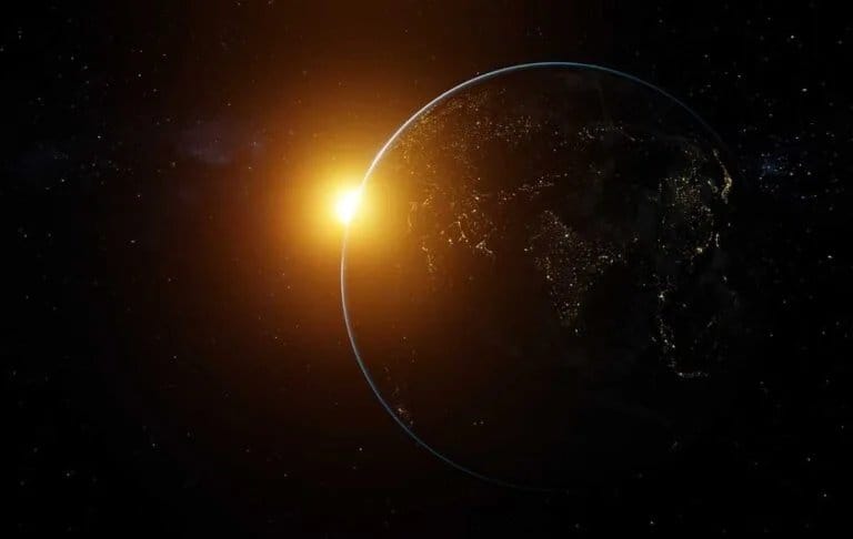Satellite data suggest that the world is getting darker.