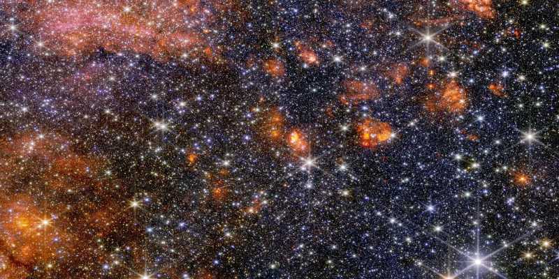 Imagem: NASA, ESA, CSA, STScI, Adam Ginsburg (Universidade da Flórida), Nazar Budaiev (Universidade da Flórida), Taehwa Yoo (Universidade da Flórida); Processamento da imagem: Alyssa Pagan (STScI)