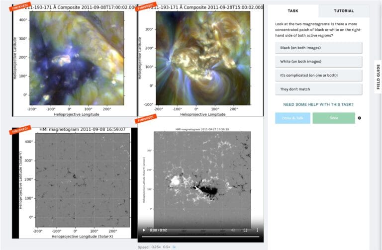 Descoberta Inesperada: Voluntários Identificam Taxas Elevadas de Erupções Solares em Regiões Magnéticas Duradouras