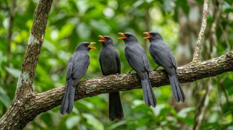 A ‘Internet da Floresta’ Amazônica Facilita Comunicação entre Aves e Macacos