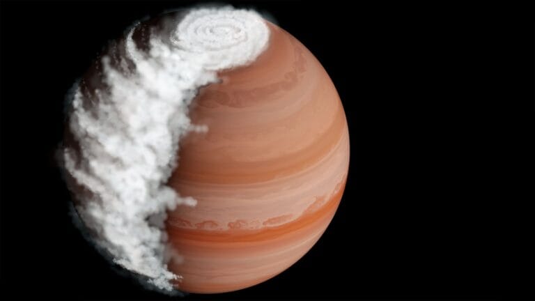 James Webb revela ciclo diário de nuvens em exoplaneta