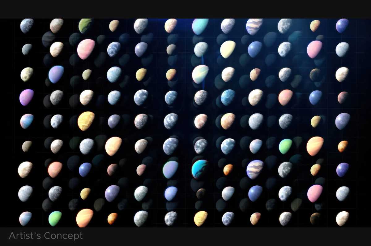 Scientists have discovered thousands of exoplanets across the galaxy. They vary widely, from small rocky worlds and gas giants to water-rich planets and those as hot as stars. Credit: NASA GSFC