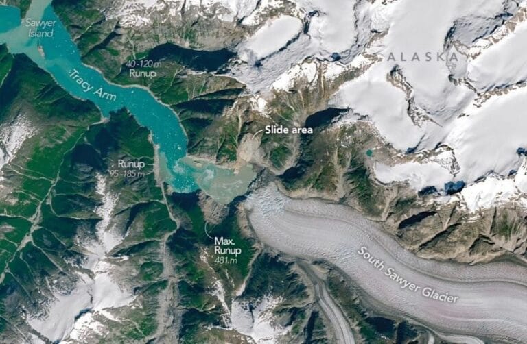 Tsunami de 2025 no Alasca é o segundo mais alto já registrado
