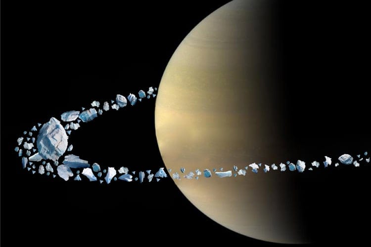 Cientistas sugerem que anéis de Saturno vieram de lua perdida