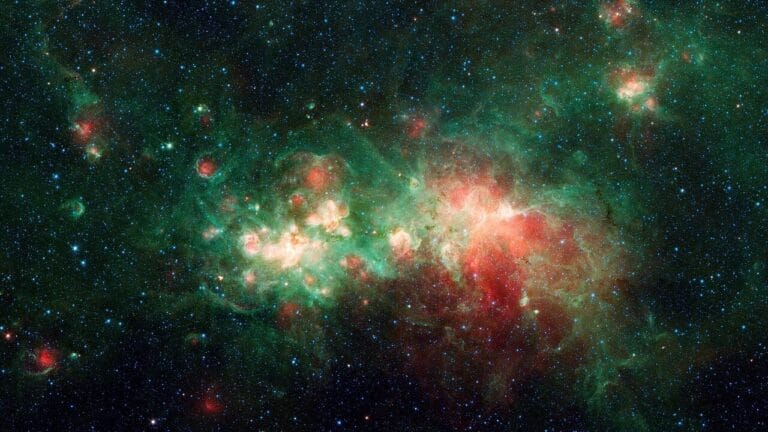 Astrônomos encontram região calma no centro da Via Láctea