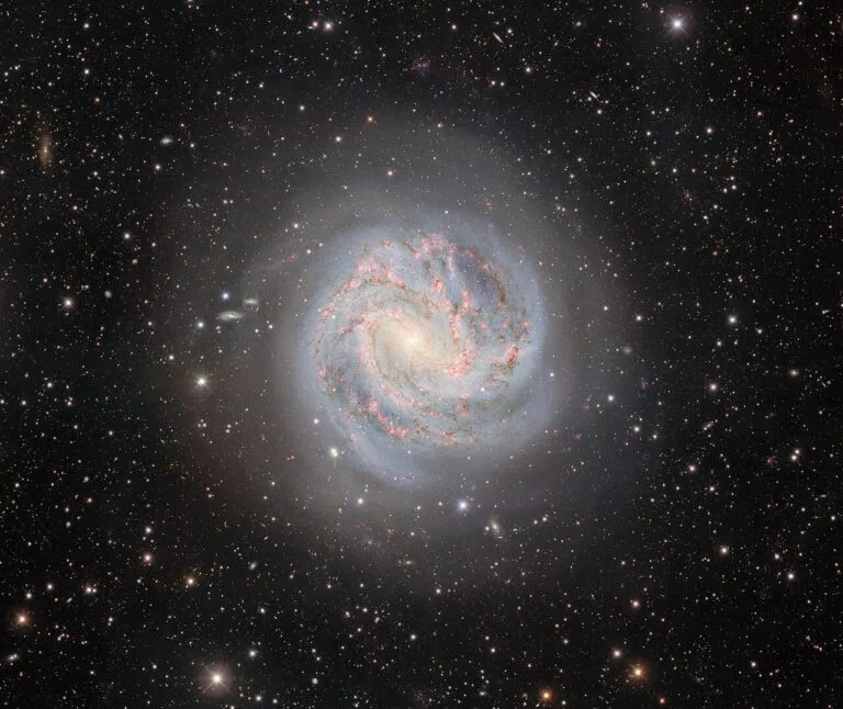 Astrônomos observam estrelas mortas brilhando na Galáxia M83