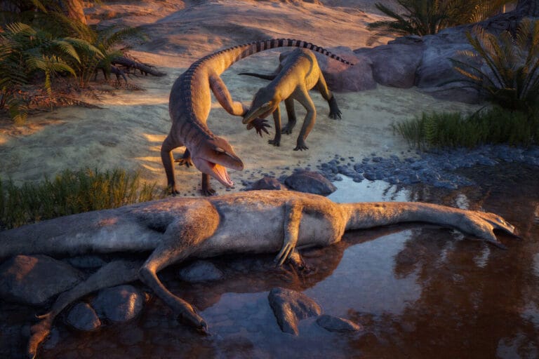 Cientistas identificam novo parente de crocodilo no Novo México