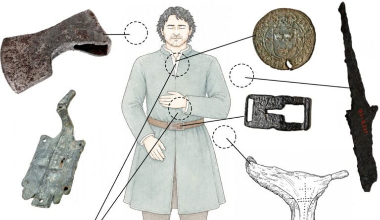 Estudo revela vida de homem enterrado na Finlândia há 400 anos