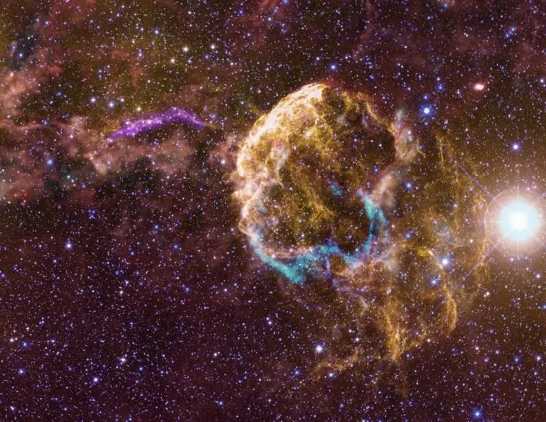 Cientistas identificam remanescentes de supernova irmãos