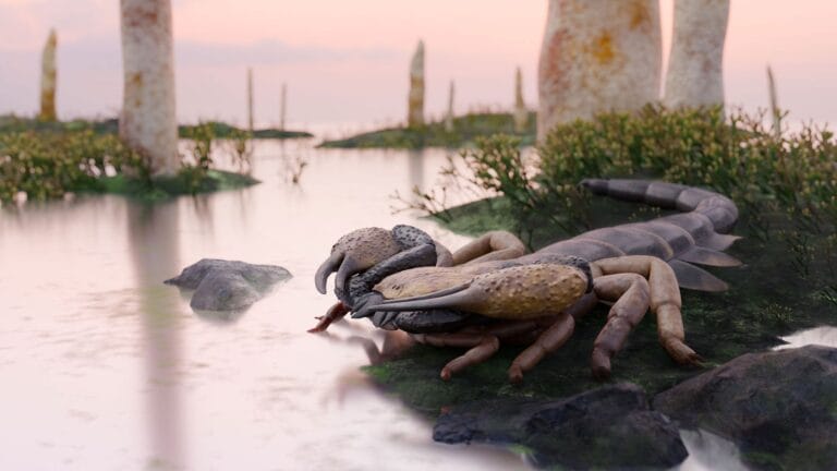 Praearcturus gigas redefine evolução de artrópodes gigantes