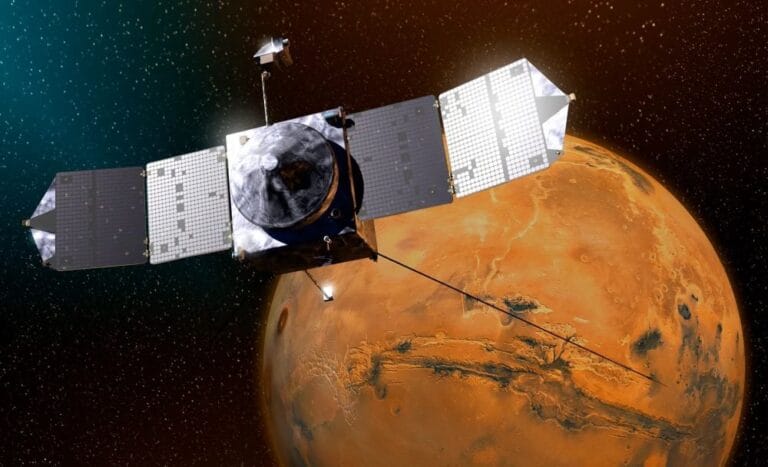 MAVEN revela nova proteção em Marte contra vento solar