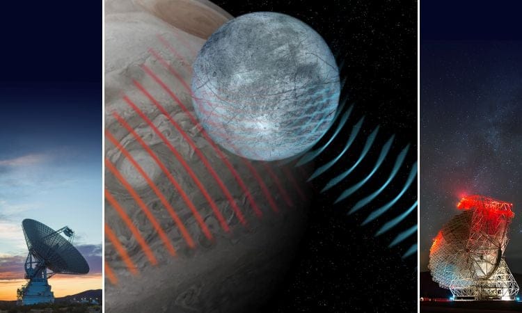 Radar revela segredos da camada de gelo de Europa