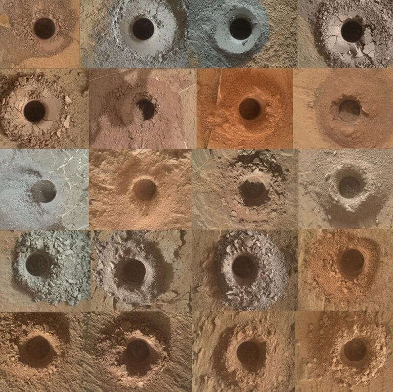 Curiosity revela cristais de hematita em Marte