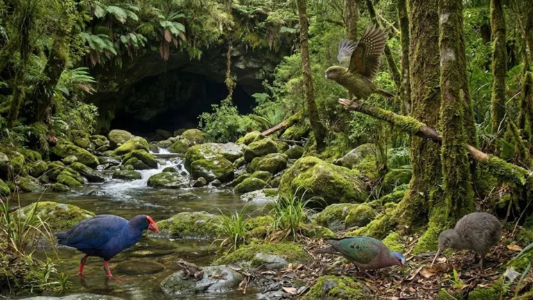 Fósseis de um milhão de anos revelam ecossistema perdido na Nova Zelândia