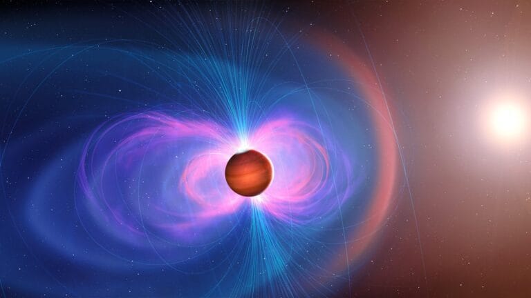 Astrônomos detectam campos magnéticos em exoplanetas