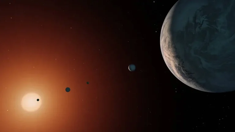 Modelo climático simplificado prevê clima em exoplanetas TRAPPIST-1