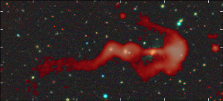 Descoberta da galáxia RAD-BAARG revela estrutura inédita