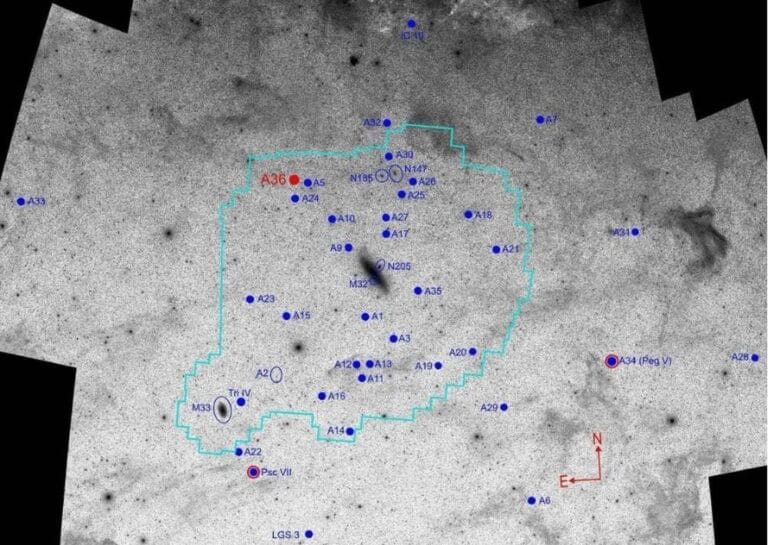 Astrônomos descobrem nova galáxia anã em Andrômeda