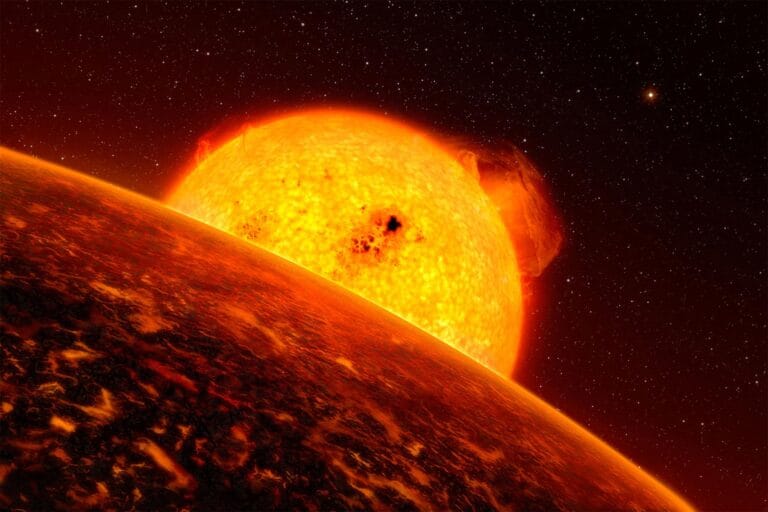 James Webb detecta atmosfera em exoplaneta 55 Cancri e