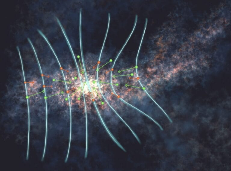 Astrônomos observam difusão ambipolar em núcleo pré-estelar