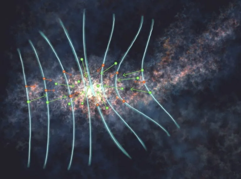 Astrônomos observam difusão ambipolar em núcleo pré-estelar