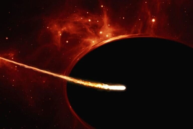 Estrela S301 orbita buraco negro em alta velocidade na Via Láctea