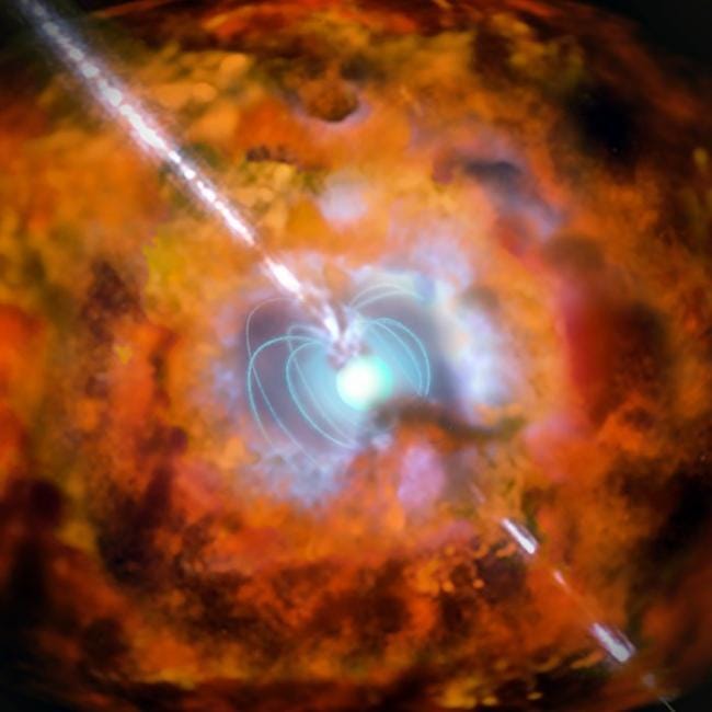 Submillimeter Array registra explosão de raios gama com novo sistema