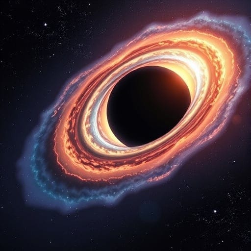 Astrônomos descobrem buraco negro vagante em evento raro