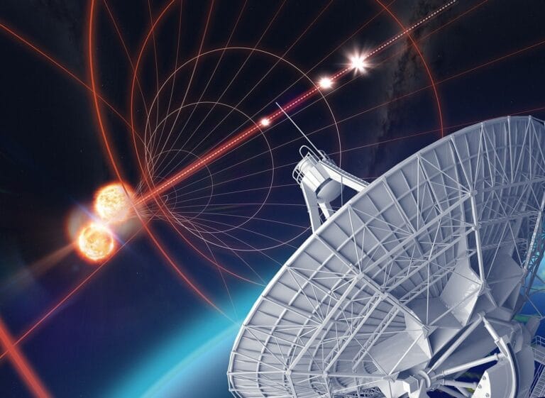 Astrônomos medem expansão cósmica com fusão de estrelas de nêutrons